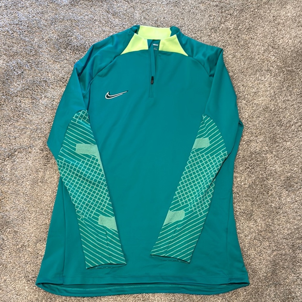 Nike Teal Long Sleeve Athletic Top